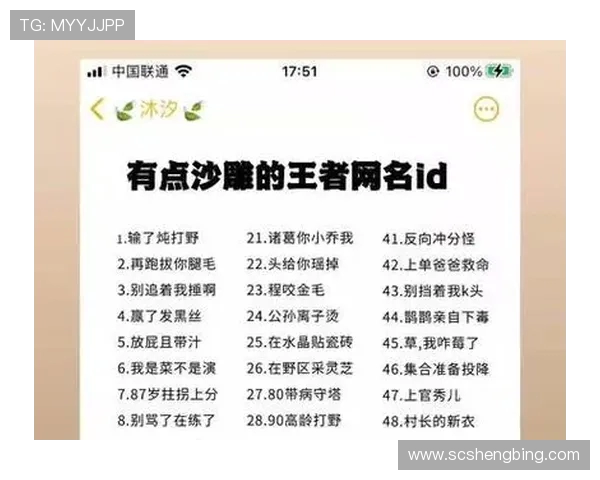 想在王者荣耀里用搞笑名字逗乐队友?这些沙雕ID灵感让你笑出八块腹肌!